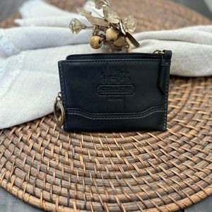 Coach Card Holder w/key ring